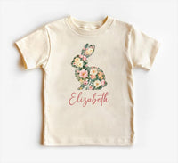 Girls Easter Baby Bodysuit, Baby Shirt, Toddler Sweatshirt - Personalized Spring Outfit