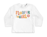 Flower Girl Baby Bodysuit, Baby Shirt, Toddler Sweatshirt - Cute Flower Girl Wedding Outfit