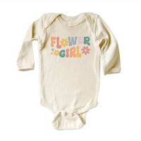 Flower Girl Baby Bodysuit, Baby Shirt, Toddler Sweatshirt - Cute Flower Girl Wedding Outfit