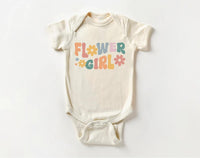 Flower Girl Baby Bodysuit, Baby Shirt, Toddler Sweatshirt - Cute Flower Girl Wedding Outfit