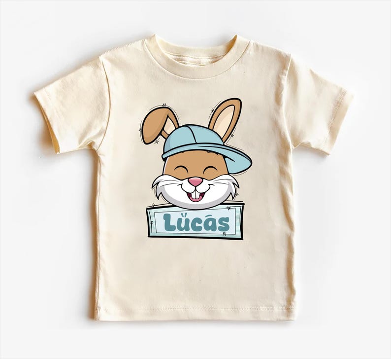 Custom Name Easter Baby Bodysuit, Baby Shirt, Toddler Sweatshirt - Personalized Bunny Outfit