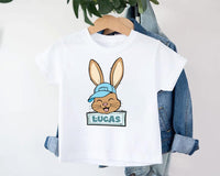 Custom Name Easter Baby Bodysuit, Baby Shirt, Toddler Sweatshirt - Personalized Bunny Outfit