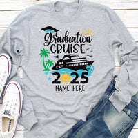 Custom Graduation Cruise 2025 Long Sleeve Shirt