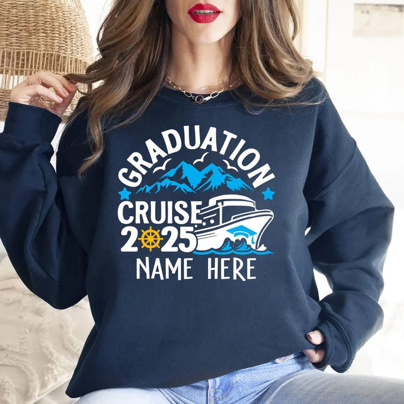 Custom Graduation Cruise 2025 Sweatshirt