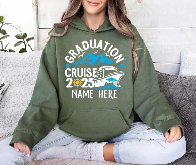 Custom Graduation Cruise 2025 Hoodie