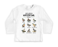 Ducks of North America Baby Bodysuit, Baby Shirt, Toddler Sweatshirt - Wild Ducks Outfit