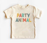 Party Animal Baby Bodysuit, Baby Shirt, Toddler Sweatshirt - Fun Animal Birthday Outfit