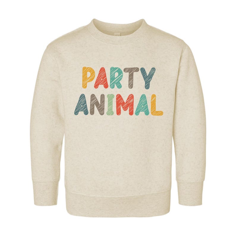 Party Animal Baby Bodysuit, Baby Shirt, Toddler Sweatshirt - Fun Animal Birthday Outfit