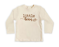 Retro Vintage Little Bean Coffee Baby Bodysuit, Baby Shirt, Toddler Sweatshirt