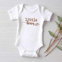 Retro Vintage Little Bean Coffee Baby Bodysuit, Baby Shirt, Toddler Sweatshirt