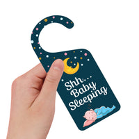 Custom Door Hanger, Personalized Doorknob Sign, PVC Door Knob Hanger Sign, Do Not Disturb, in Session, in a Meeting, Please Knock