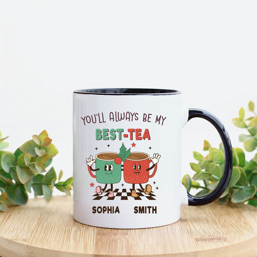 Personalized Best Friend Mug, Customized Bestie Mug, Best Friend Friendship Mug Gift, Friends Mug With Custom Name, Birthday, Christmas Gift