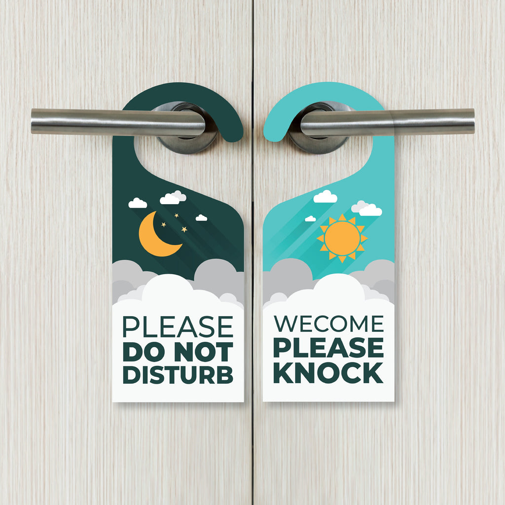 Bedroom door hangers sale