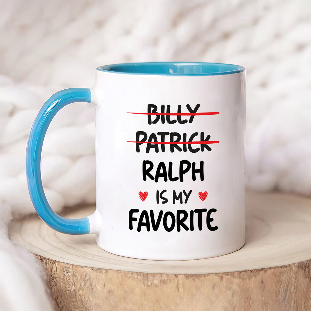 Custom Favorite Child Mug - Personalized Funny Daughter or Son Coffee Cup - Unique Gift for Mom, Mama - Ideal for Mother's Day