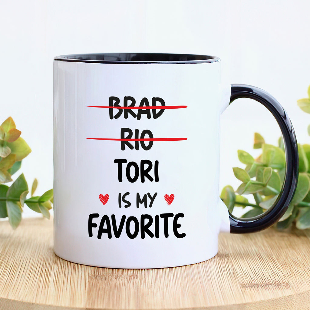 Custom Favorite Child Mug - Personalized Funny Daughter or Son Coffee Cup - Unique Gift for Mom, Mama - Ideal for Mother's Day