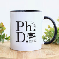 Personalized PhD Graduation Mug - Custom Gift for Doctorate Graduates, Men and Women Scientists, Customizable PhD Completion Coffee Mug Gift