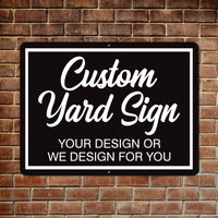 Custom PVC Sign - Personalized Plastic Signage, Outdoor Business Display, Durable Parking & Warning Signs, Customizable for Any Use