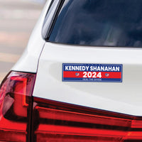 Kennedy Shanahan 2024 Car Magnet, RFK Jr. Magnet, President Election 2024, Robert F. Kennedy Jr For President 2024 Vehicle Magnet, 10" x 3"