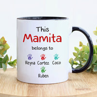 Personalized Spanish Name Mother's Day Mug - Custom Name Coffee Cup, Spanish Name Mug, Gift For Mother's Day, Mamita, Madre, Mama, Mom