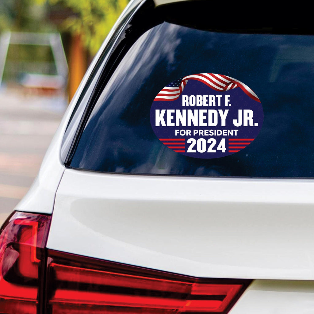 Kennedy 2024 Sticker Vinyl Decal, RFK Jr. 2024, Election 2024, Robert