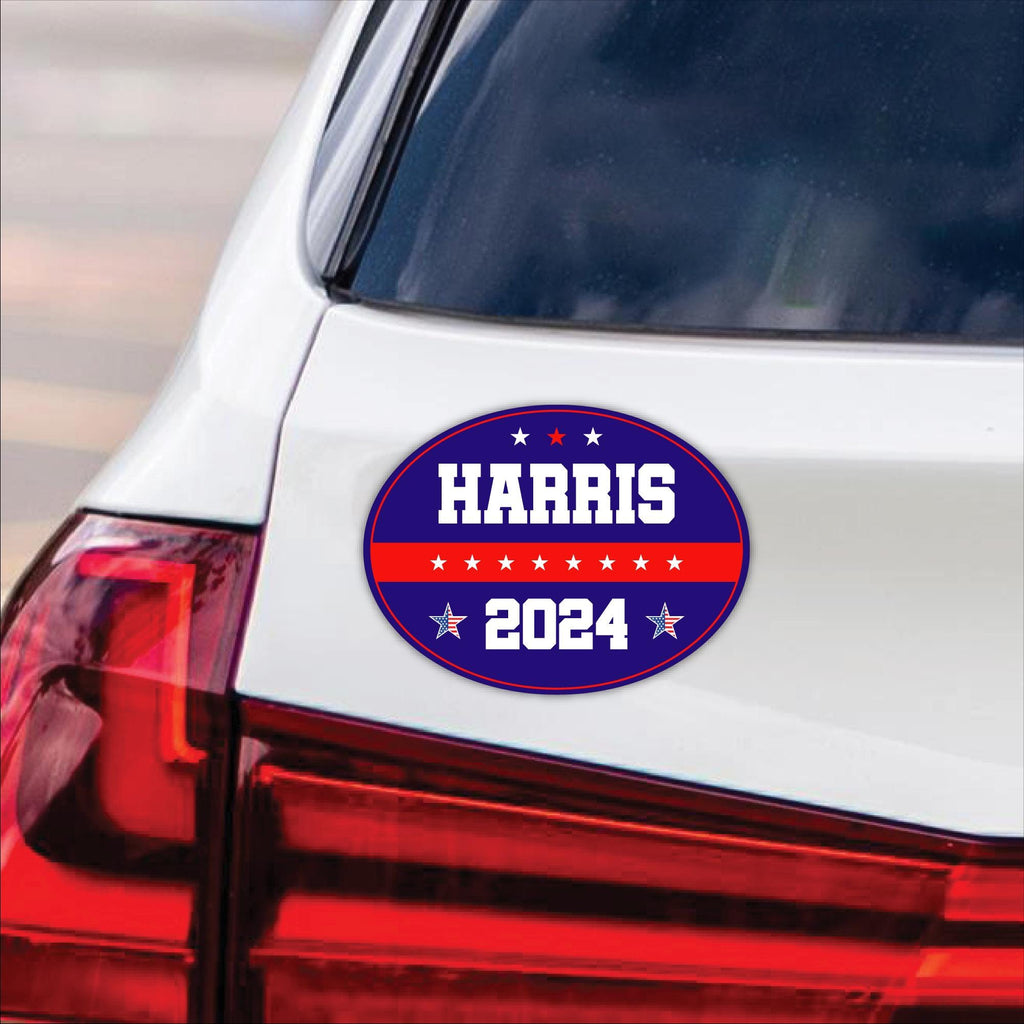 Kamala Harris 2024 Car Magnet, Harris For President 2024 Vehicle Magnet, 2024 President Election Bumper, Madam President Magnet, 6" x 4.5"