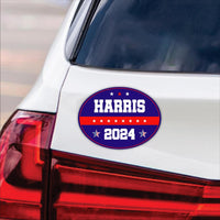 Kamala Harris 2024 Car Magnet, Harris For President 2024 Vehicle Magnet, 2024 President Election Bumper, Madam President Magnet, 6" x 4.5"