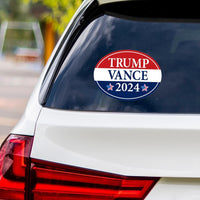 Trump Vance 2024 Sticker Vinyl Decal, Trump 2024 Vinyl Sticker, 2024 Election, Take America Back, Trump Campaign Bumper Sticker, 6" x 4.5"