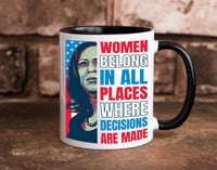 Kamala Harris 2024 Mug | Let's Finish The Job Coffee Mug | Madam President Kamala Harris | Democrats Gift | Political Mug | Election 2024