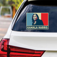 Kamala Harris 2024 Sticker Vinyl Decal, Harris For President 2024 Vinyl Sticker, Madam President, Election Harris Bumper Sticker - 6" x 4.5"