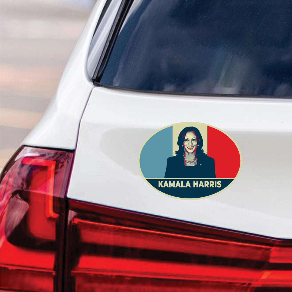 Kamala Harris 2024 Car Magnet, Harris For President 2024 Vehicle Magnet, 2024 President Election Bumper, Madam President Magnet, 6" x 4.5"