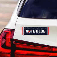 Vote Blue Save Democracy Car Magnet, Vote Democrat 2024 Vehicle Magnet, 2024 President Election Bumper, Save Democracy Magnet, 10" x 3"