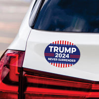 Trump 2024 Magnet, Take America Back, Still Standing, Trump Vance Car Magnet, Never Surrender, Trump Fight, Election 2024 Magnet, 6" x 4.5"