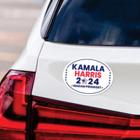 Kamala Harris 2024 Car Magnet, Harris For President 2024 Vehicle Magnet, 2024 President Election Bumper, Madam President Magnet, 6" x 4.5"