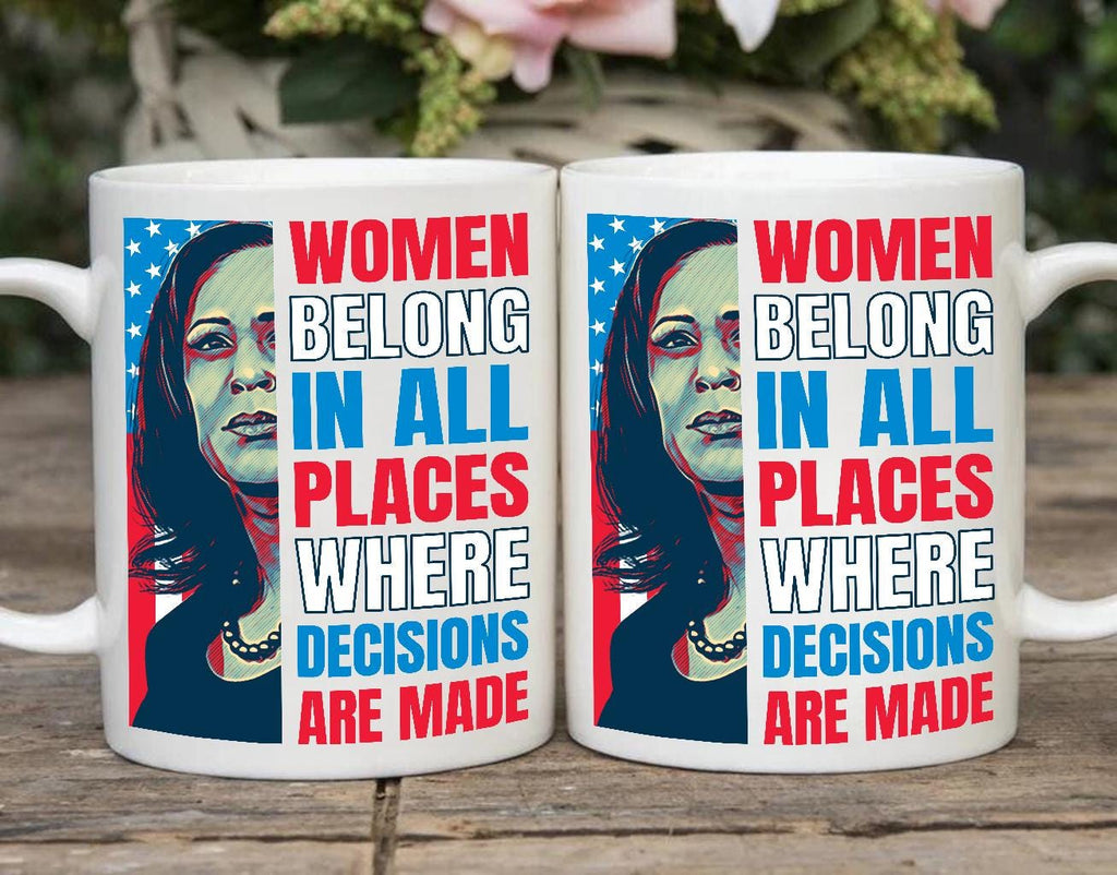 Kamala Harris 2024 Mug | Let's Finish The Job Coffee Mug | Madam President Kamala Harris | Democrats Gift | Political Mug | Election 2024