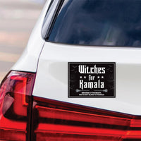 Witches for Kamala Car Magnet, Harris For President 2024 Vehicle Magnet, I'm With Her, Halloween Witch, Madam President Magnet, 6" x 4.5"