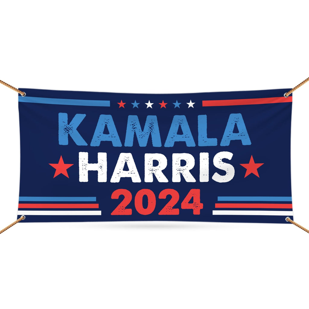 Harris Walz Obviously 2024 Banner Sign, 13 Oz Harris For President 2024, Truth Hope Decency, Harris 2024 Vinyl Banner with Metal Grommets