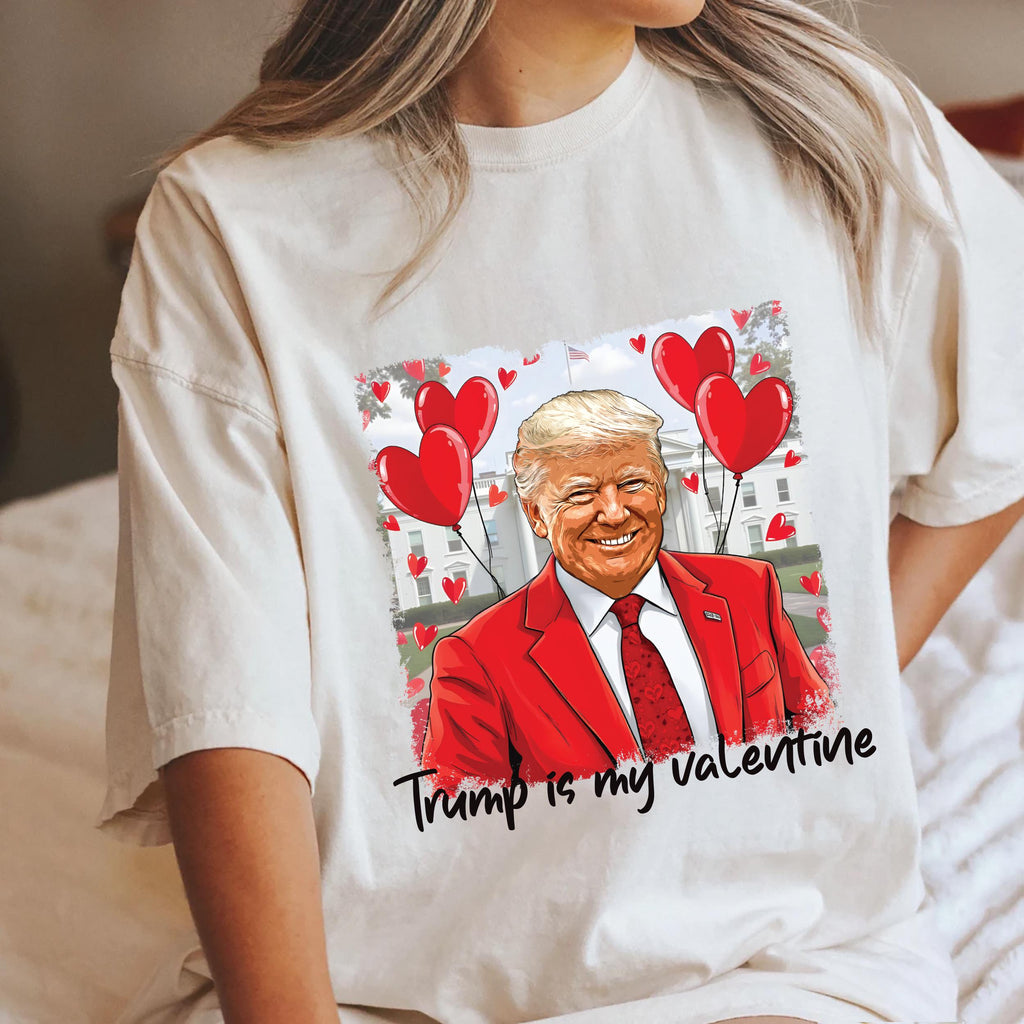 Trump Is My Valentine Short Sleeve T-Shirt