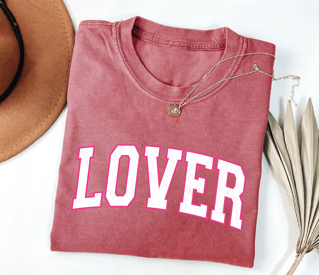 Lover Valentines Short Sleeve T-Shirt, Teacher Valentines Shirt