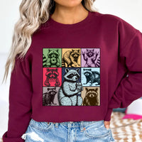 Raccoon Drink Coffee Sweatshirt, Raccoon Lover Gift Pullover