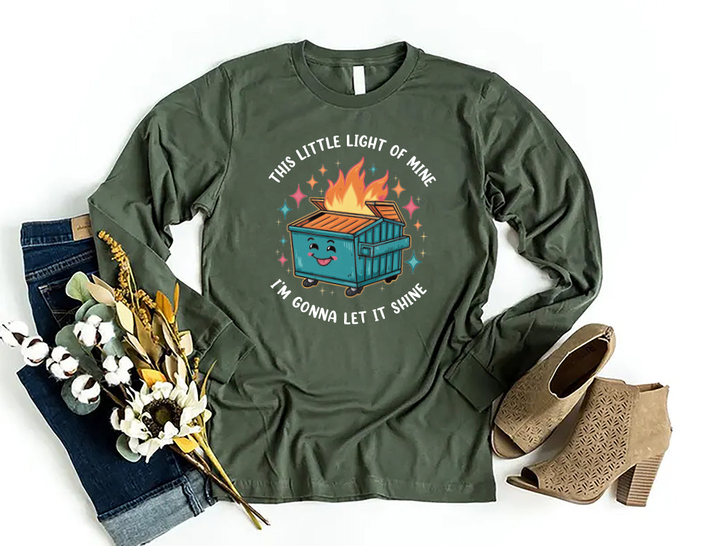 This Little Light of Mine I'm Gonna Let It Shine Long Sleeve Shirt