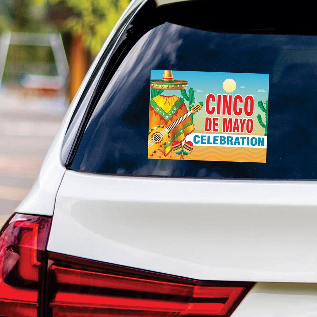 Cinco De Mayo Sticker Vinyl Decal