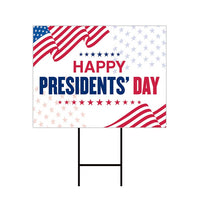 Happy Presidents’ Day Yard Sign