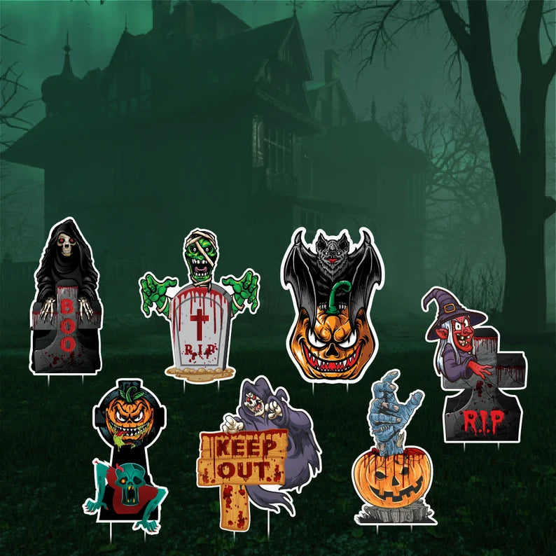 Halloween Yard Decorations Cutouts