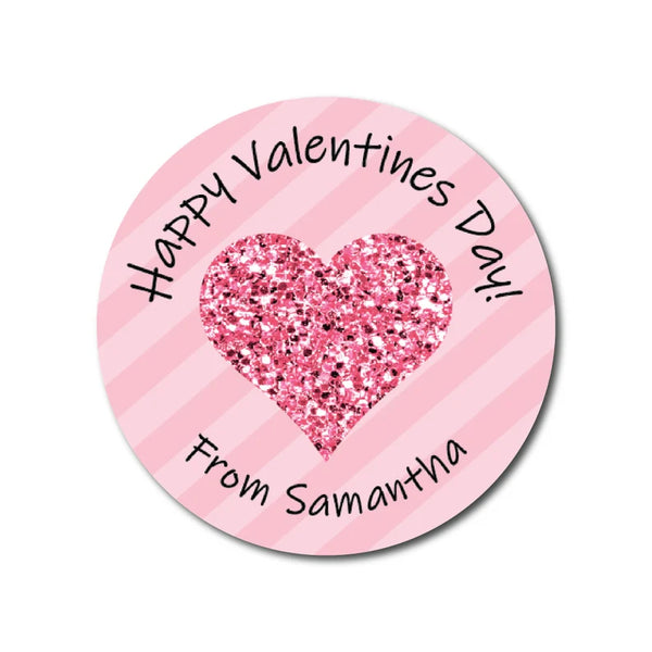 Personalized Valentine's Day Stickers – Voila Print Inc