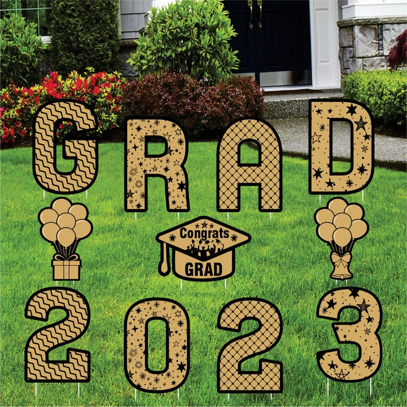 Graduation 2024 Yard Sign Letters