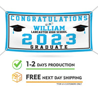 Graduation 2025 Personalized Banner Sign