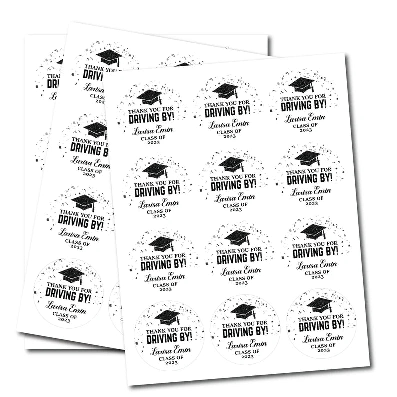 Personalized Graduation 2025 Stickers