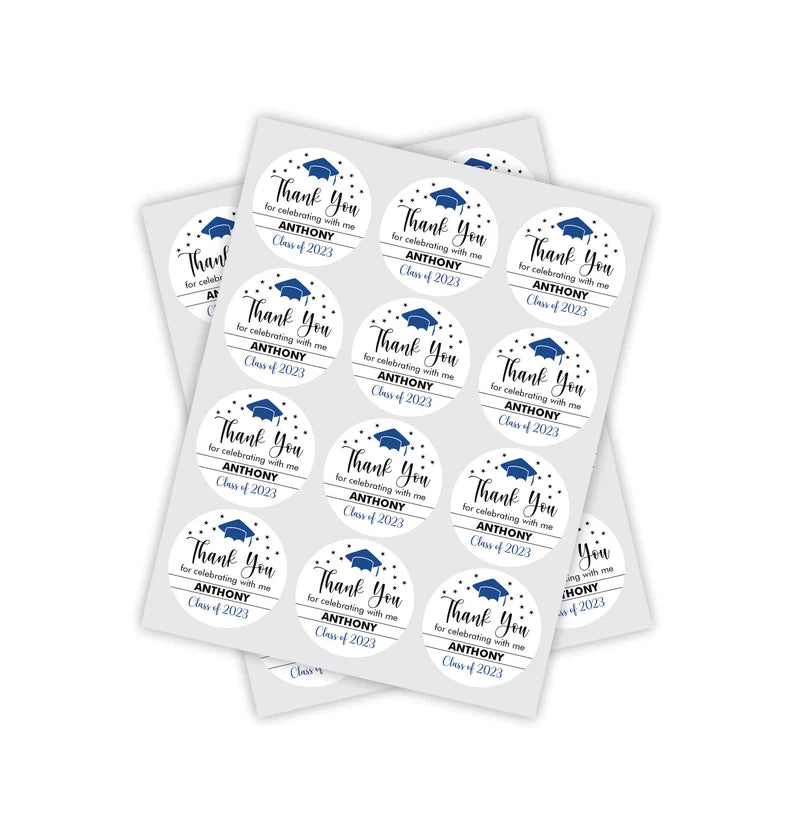 Personalized Graduation 2025 Stickers