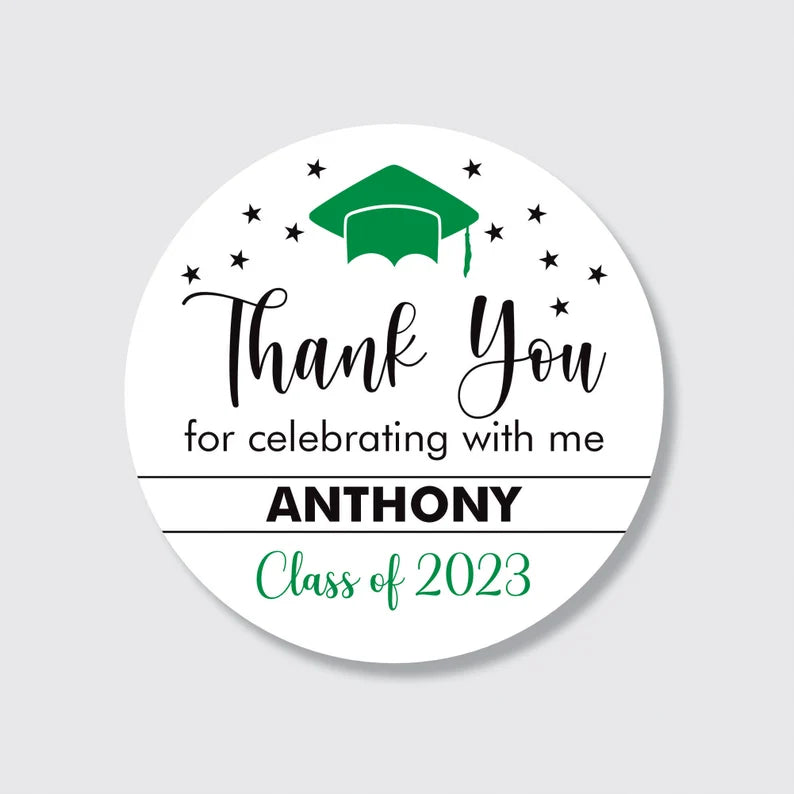 Personalized Graduation 2024 Stickers