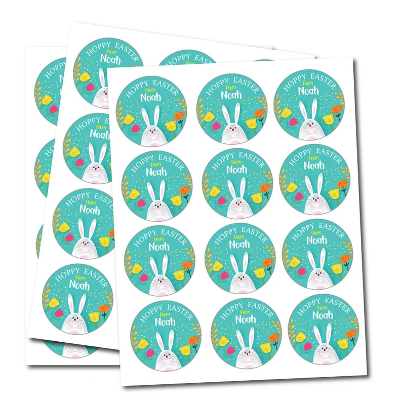 Custom Easter Bunny 2024 Stickers